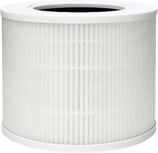 Nispira Core Mini Filter Replacement For Levoit Core Mini Air Purifier 3-in-1 HEPA Activated Carbon Aller-gen Removers Smoke, Dust, VOCs Chemcial Part Core Mini-RF, 1 Pack