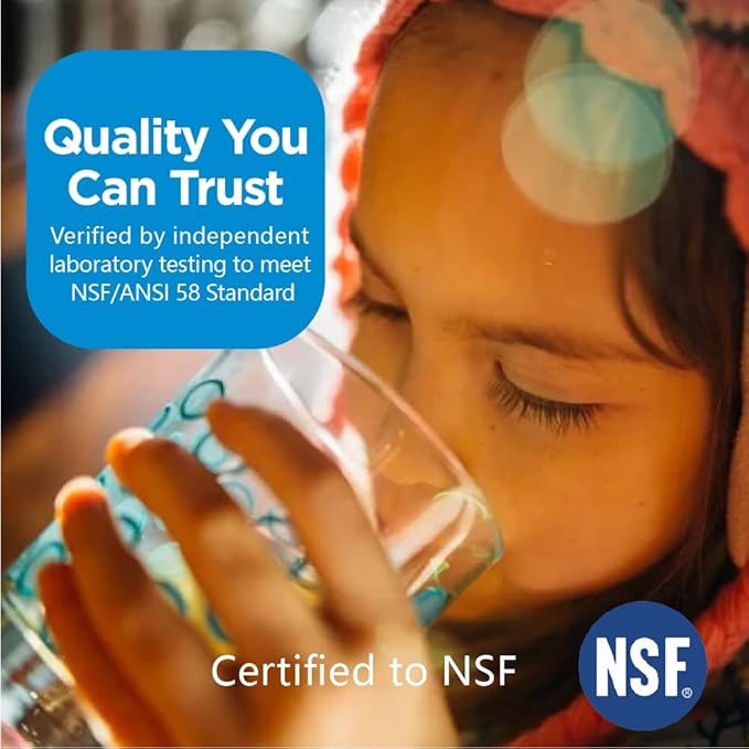 ActivatedCarbon Water Filter Coconut Shell CTO Cartridge, Carbon Block for Drinking Water Filter replacement, 2.5 x 10