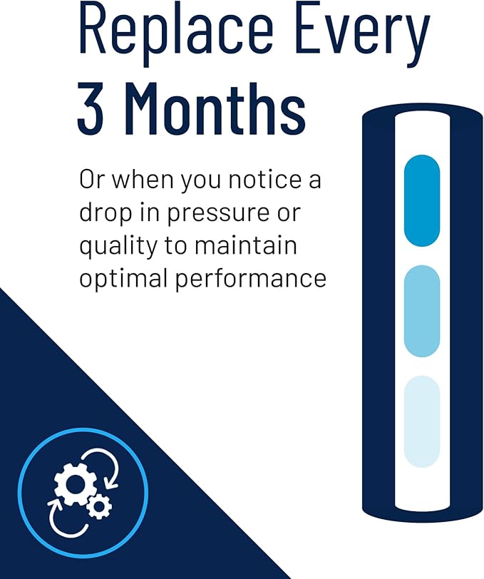 Pentair Pentek EP-20 Carbon Water Filter, 20-Inch, Whole House Carbon Block Replacement Cartridge with Bonded Powdered Activated Carbon (PAC) Filter, 20" x 2.5", 5 Micron