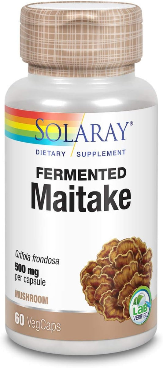 SOLARAY Maitake Mushroom | 60 VegCaps
