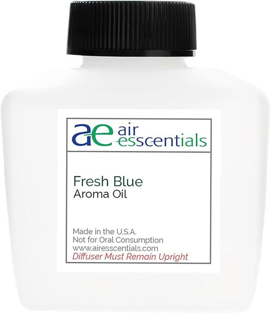 Fresh Blue Aroma Oil, Essential Oils Blend for Diffusers & Scent Machines, Mandarin, Ozone, and Cardamom Blend, Aromatherapy, Cold Air Diffuser Compatible, 100 mL