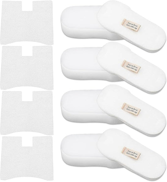 for Shark HZ602 Filter Replacement Ultralight Pet Pro Corded Stick Vacuum and HZ2002 Vertex DuoClean PowerFins fit HZ2000 HZ251 HZ250 HH200 HH202,4 Foam Felt 4 Motor Kit (No cleaning brush)