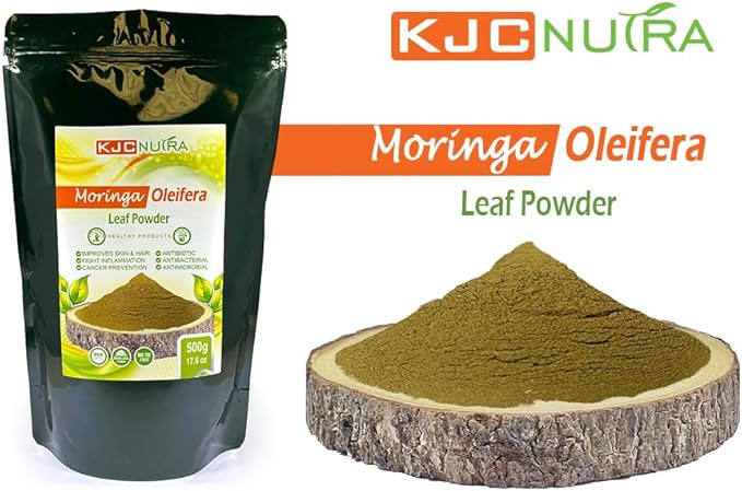 Moringa Oleifera Leaf Powder (Conventional) 500 Grams