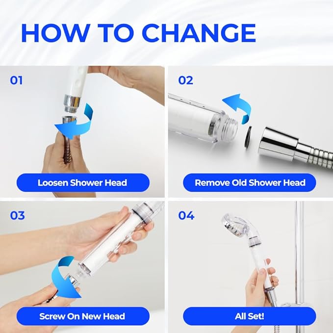 BODYLUV - Puresome Shower Head (Ver.1), Strong Water Pressure Water Saving Vitamin Filter For Bathroom (Handheld Shower Head ONLY, Vita Milk Filter NOT INCLUDED)