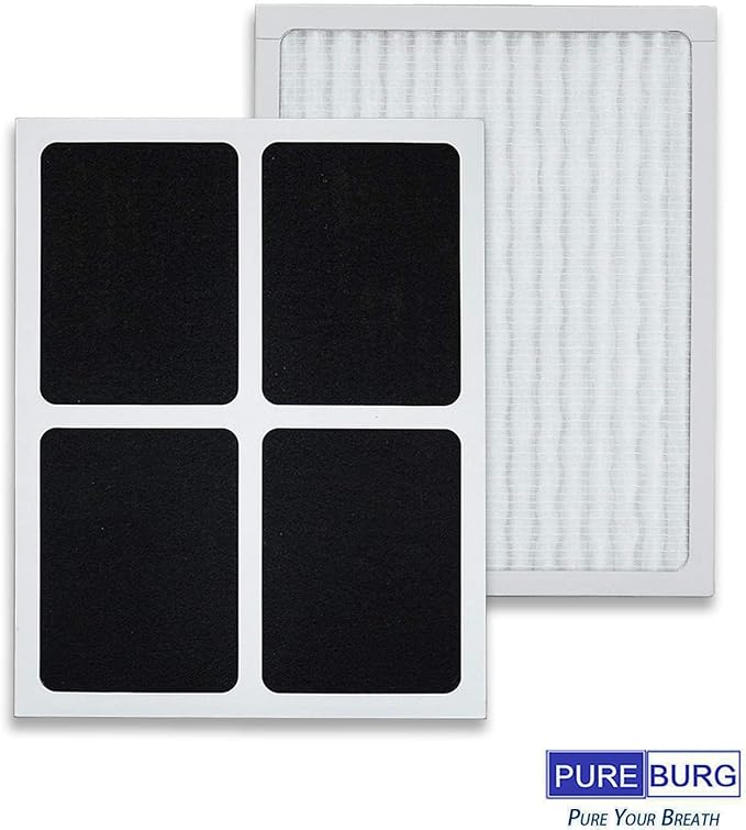 PUREBURG Replacement True HEPA Filter Compatible with Hunter HEPAtech 30920 fits 30050 30054 30055 30065 30070 30071 30075 30080 30177 30832 30882 30883 37055 37065 Air Purifiers,1-Pack