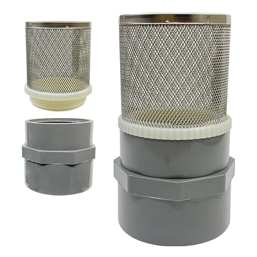 2.5 inch Stainless Steel Filter DN65/2.5" Suction Strainers Used to Remove Debris and Reduce Solid Entry（1pcs）