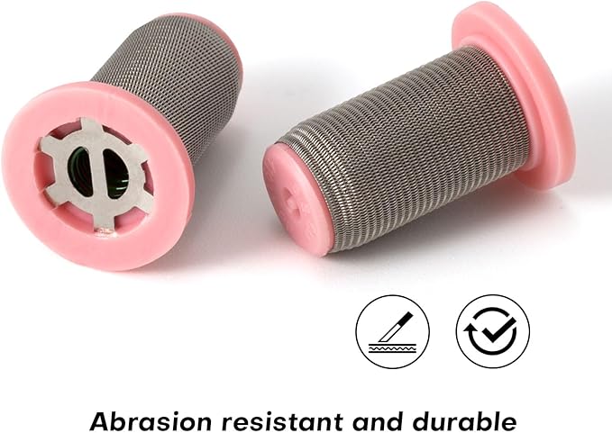 NEWISHTOOL 2 PCS 200 Mesh Strainer Micro Filter Screen for Trigger Jet Strainer, Stainless Steel Drip Irrigation Replacement Screen for Water Filter