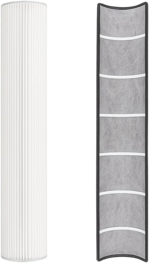 Nispira TPP240 TPP230 Replacement Filter for Envion Therapure TPP240 TPP230 Air Purifier TPP240F True HEPA with Activated Carbon 23" Long, 1 Pack
