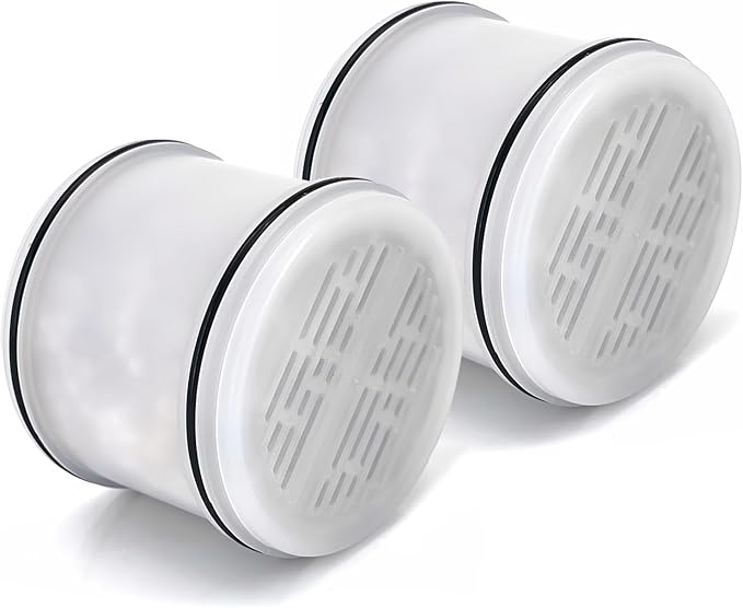 16-stage filter Replacement Fixed Shower Filter Compatible with Cobbe Fixed Filtered Shower heads 2-Pcs