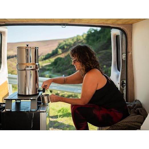 British Berkefeld Doulton W9361136 Countertop Water Filter System Stainless Dispenser