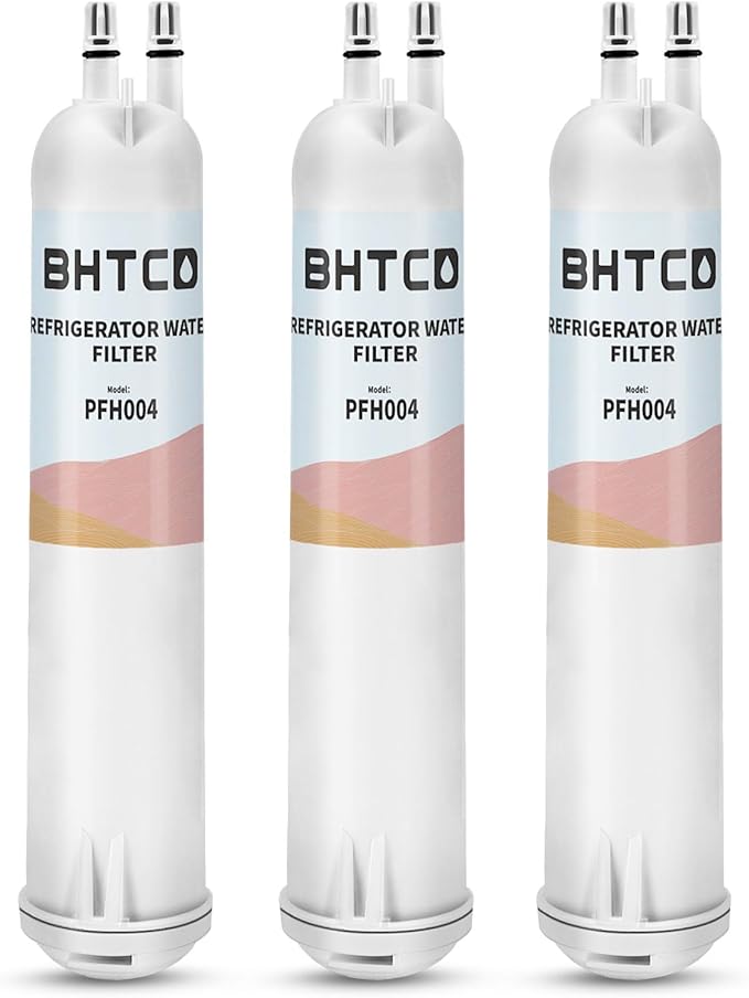 WHR3RXD1 Water Filter for Whirlpool ED5FVGXWS07, ED5KVEXVQ00, ED5FHEXVS01/04, ED5FVGXWS00/01/02/05/06/07 Refrigerator Filter Replacement. (3 Pack)