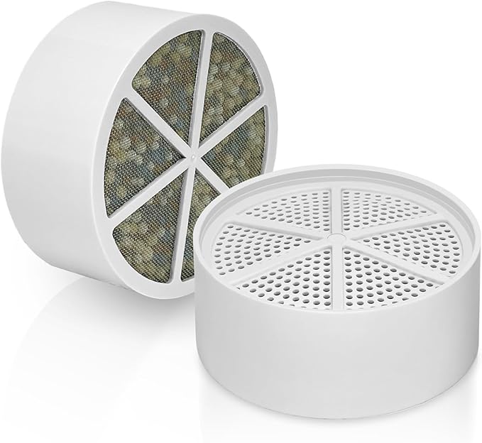 Replacement Filter for Bathtub Water Filter,Compatible with ‎Crystal Quest Bath Ball Water Filter,Multi Stage Shower Filtration for Hard Water,Reduces Chlorine.(2Pack)