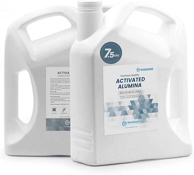22.5 LBS Activated Alumina, Alumina Desiccant Great for Filament Drying, Reusable Dessicant Dehumidifiers Desiccant Moisture Absorber Prevent Wet Filament