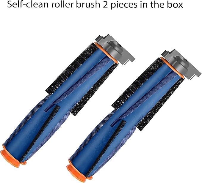 Replacement Parts Accessories for Shark AV2610WA RV2610WA RV2410WD Matrix Plus 2- in-1,2 Main Brush,4 Filters,3 Mop Pads,6 Side Brushes,2 Pre Filter,&1 Pre-Motor 2 Foam Filter