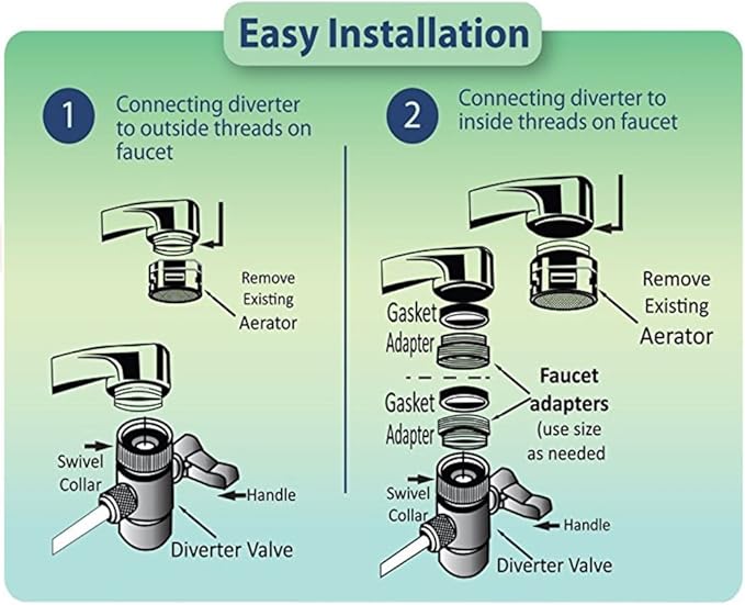 APEX MR-1050 Countertop 5 Stage Mineral pH Alkaline Water Filter - Easy Install Faucet - Reduces Heavy Metals, Bad Taste and Up to 99% of Chlorine - Blue