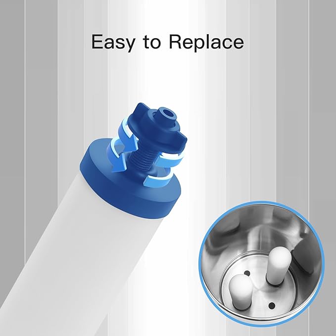 7" Ceramic Fluorine Filter, Replacement Filters for ProOne® G2.0 Filters, ProOne® Countertop Gravity Water Filter System and Berkey® Gravity Water Filter System(Pack of 2)