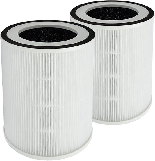 PUREBURG Replacement Filter Compatible with Afloia KILO,KILO PRO, KILO PLUS, MIRO & MIRO PRO,Morento Kilo Kalo Air Purifier & CUCKOO CAC-I0510FW,2-Pack H13 HEPA