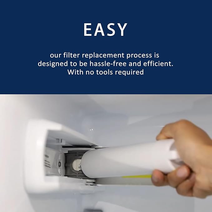 ADQ36006101 9690 Water Filter Replacement for LG LT700P, Kenmore Elite 46-9690 ADQ36006102, RWF1200A, CLCH106, RWF1052 LFX28968ST LFXS29626S LFXS30766S LFX31925ST LFX31945ST Refrigerator.1 Pcs