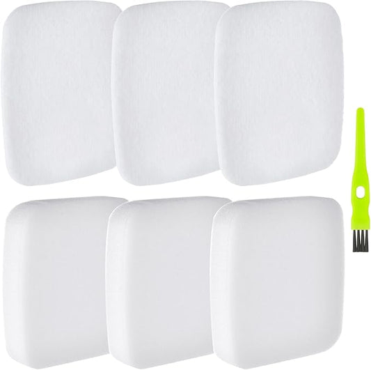 Filters Replacement for Shark Performance Lift Away UV850 UV900 DuoClean PowerFins Upright Vacuum,3 Foam & 3 Felt Filter Kit, Compare to Part #XFFK602UKT (Not Fit LA502, LA322 Vacuum)