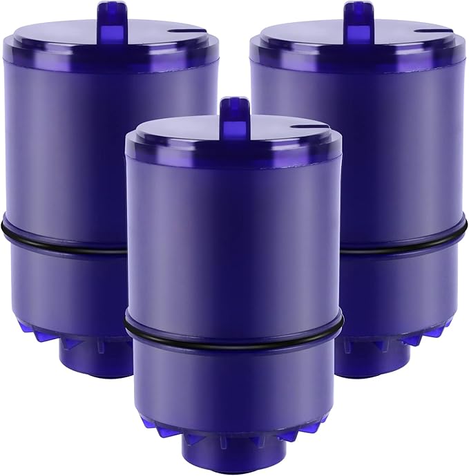 Faucet Water Filter Replacement for Pur® Plus RF9999® RF3375, FM-2500V, FM-3700 PFM350V PUR-0A1 PFM400H PFM450S PFM150W FM2500V FM-3700 for All PUR Faucet Filtration Systems, 3Combo