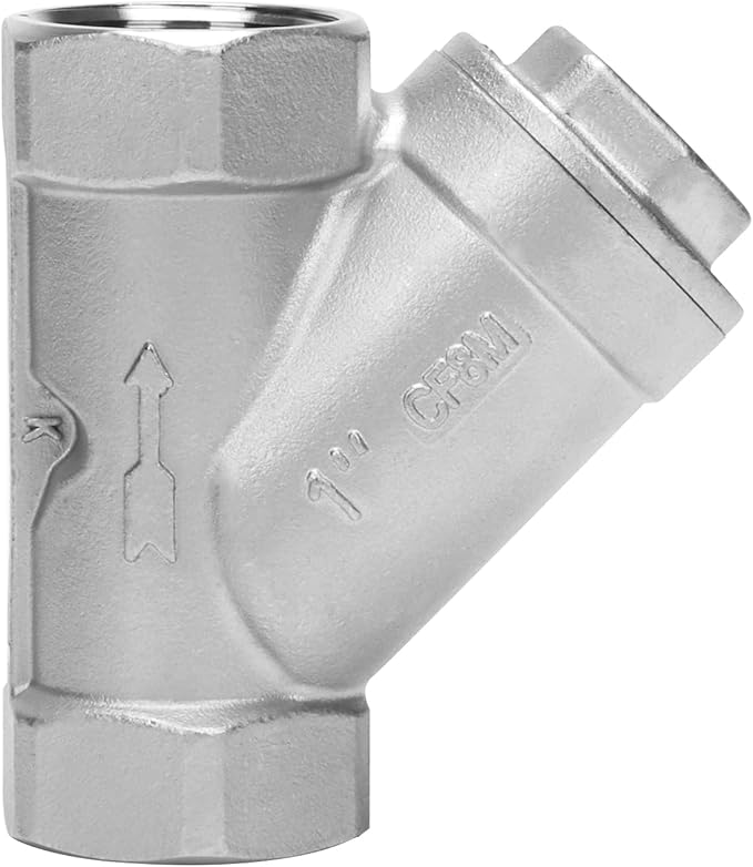 1 Inch Wye Strainer 100 Mesh Screen Filter Valve - 800 WOG SUS316 CF8M
