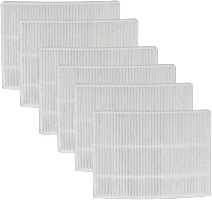 PUREBURG Replacement Filter Compatible with Hoomace & Acekool AR-D02 Small Dehumidifier Air Purifier 2-in-1(35oz / 1000ML),6-Pack Air Clean Dust