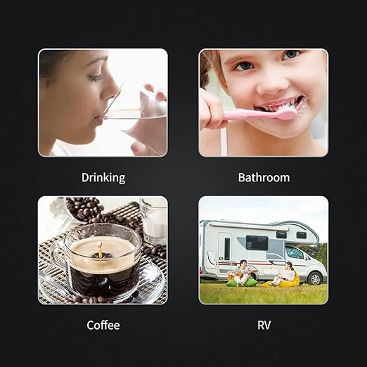 WINGSOL Under Sink Water Filter NSF/ANSI 42, Reduce 99.99% Chlorine, PFAS, PFOA/PFOS, Bad Taste & Odor, Sediment, Quick Change, Life Indication, 6K-Gallon Water Filtration System