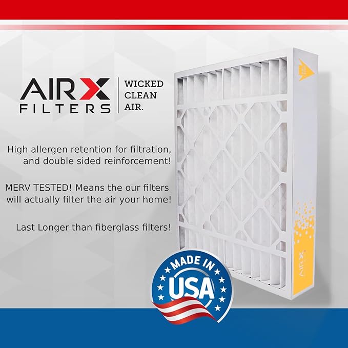AIRX FILTERS WICKED CLEAN AIR. 16x20x4 Air Filter MERV 11 Compatible with TopTech TT-FM-1620 Furnace Filter 2 Pack