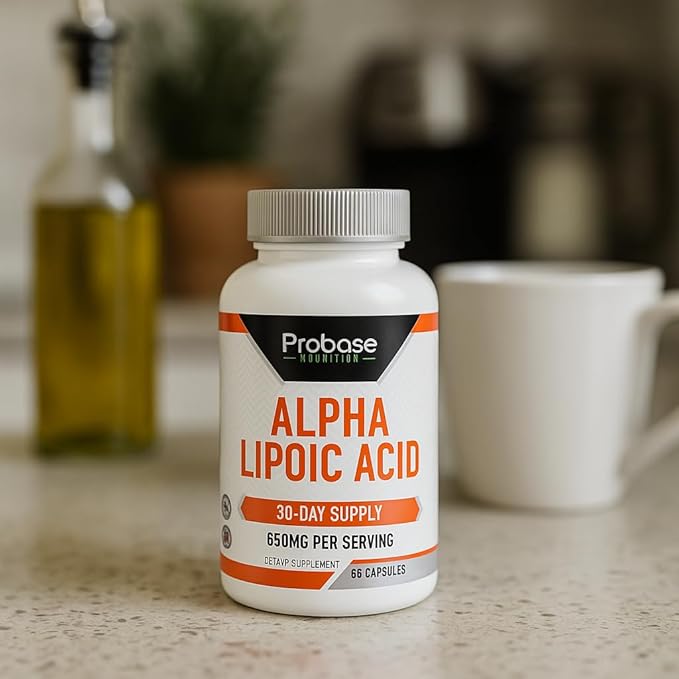 Alpha Lipoic Acid (ALA) 60 Capsules 30-Day Supply