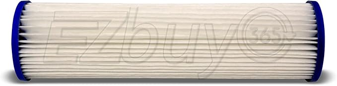 Pleated Sediment Water Filter Cartridge 9.87”x 2.5” Amplified Surface Area, Removes Sand, Dirt, Rust, Extended Filter Life WELL-MATCHED with WHKF-WHPL, 801-50, WB-50W, WFPFC3002, SPC-25-1050 (4 Pack)