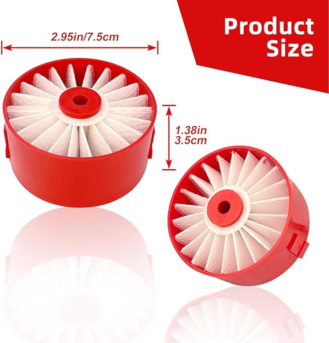 4 Pack N858184 HEPA Filters Replacement Compatible with Craftsman V20 Cordless Stick Vacuum CMCVS001D1, Vacuum Filter Fits for Black Decker BSVF1 BSV2020 BSV2020G BSV2020P Vacuum Cleaner