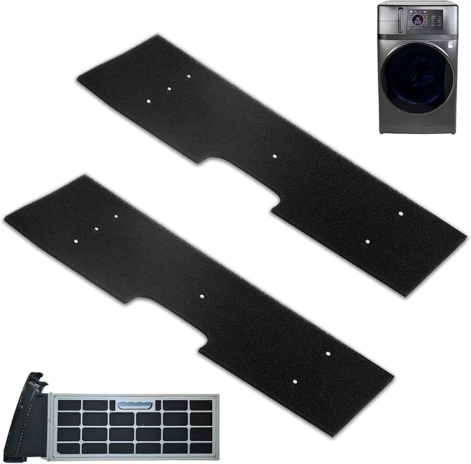 2Pack Lint Filter WH01X35719 Compatible with GE Profile Washer Dryer Combo Models PFQ97HSPVDS, Hand Washable and Reusable, Dryer Lint Filter Replacement