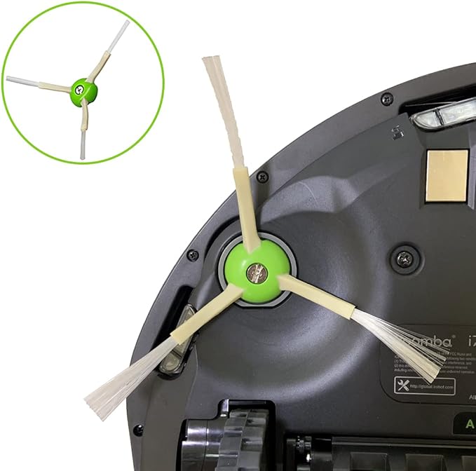 Replacement Parts Accessories for iRobot Roomba i7 j7 i6 i8 i3 i4 i1 e5 e6 I E Series Vacuum Cleaner Includes 1 Pack Bristle Brush,and 3 Pack Filter,Side Brush