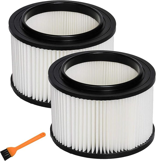 17810 Filter Compatible with Craftsman 4 Gallon Vacuum Filter,9-17810 Wet Dry Vacuum Filter Compatible with Craftsman 4 Gallon Replacement Filter (2 pack)