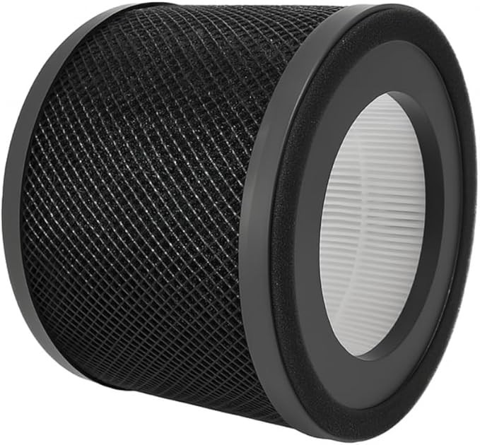 Nispira True HEPA Replacement Filter for Air Purifier, Compatible with Tao Tronics TT-AP001, 1 Pack