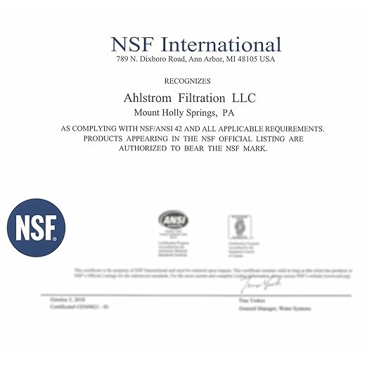 Water Filter for Sink Faucet,Faucet Water Filter with Blue Light,Filter Over 100 Gallons,NSF42 Reduces Chlorine,Bad Taste &Some Heavy Metals,Fit for Faucets with15/16,13/15"& 3/4",LJ203,1 Filter