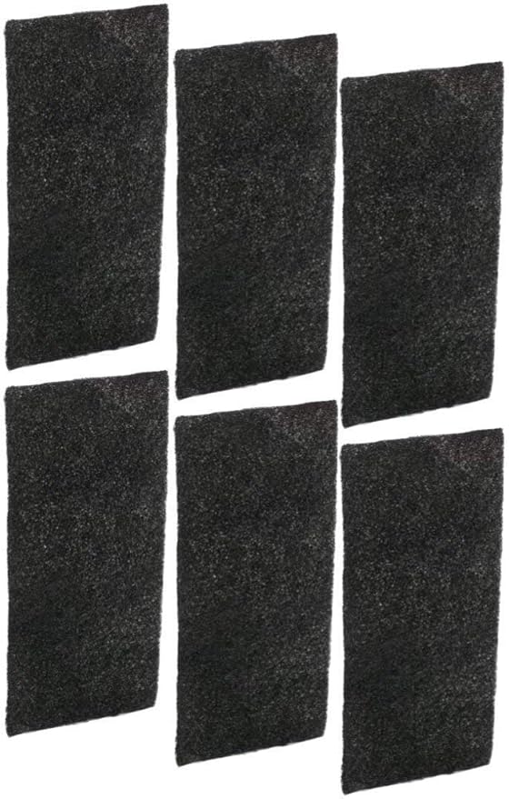 Replacement Carbon Pre/Post Filters for Holmes Air Purifiers - Compatible with Part AOR31 Filter I- Dims: 4-1/4 x 9-1/2 x 1/4 - (6-Pack)