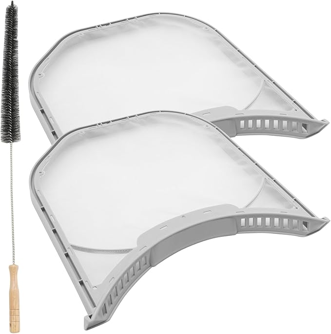 2Pcs ADQ56656401 Dryer Lint Filter, Replacement for LG DLE3600V/00 DLEX3360V Replacement for Kenmore 79680512900 79680518900, Replaces AP4457244 1462822 AH3531962