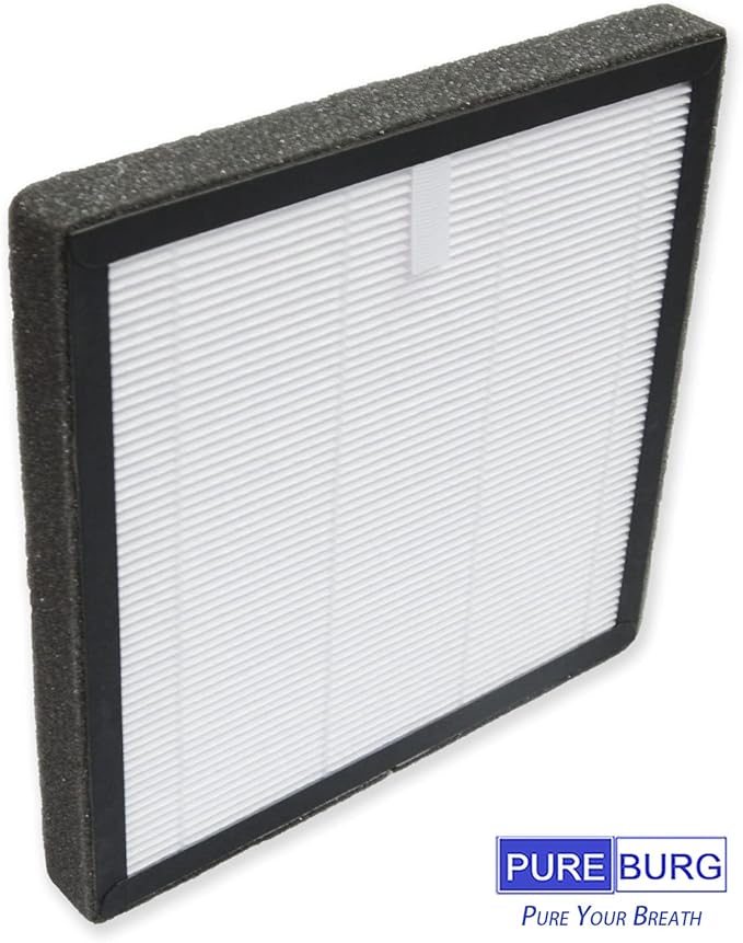 PUREBURG Replacement Filter Compatible with Westinghouse 1701 1702 Air Purifiers,6-Pack H13 HEPA (not Fit Model : 1804) Air Clean Dust VOCs PM2.5 Odor