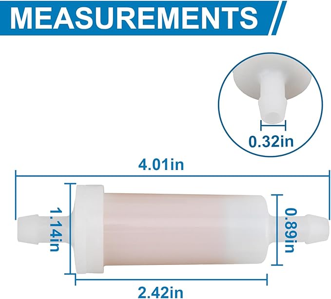 2 Pack for SeaDoo 2 Stroke In Line Oil Filter 275-000-051 275-000-262 for Sea Doo PWC GTS XP SPX Jet Boat GT SP SPI SPX HX GS GSI GTS 3D RX LRV Compatible with Sportster