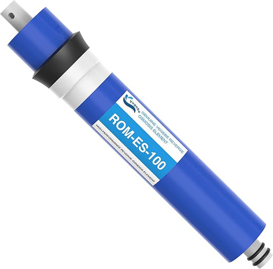 100 GPD RO Membrane Filter 12"x1.8" Reverse Osmosis Membrane Element Replacement Fits Under Sink RO Drinking Water Filter Filtration Purifier System, 1 Pack