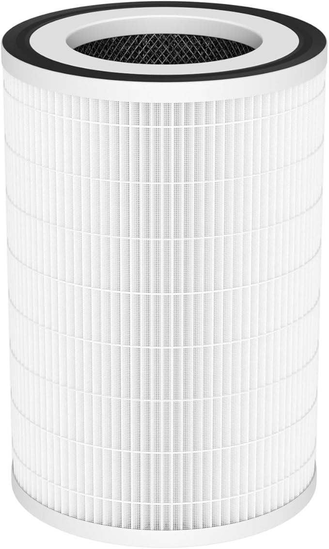 H13 Ture HEPA Filter for Afloia KILO Air Purifier Filter Replacement for KILO Plus, KILO Pro, MIRO, MIRO Pro, MORENTO MR-Kilo, Kalo, 3-Stage Filtration for Pets, Smoke, Dust, Odor, 1 Pack