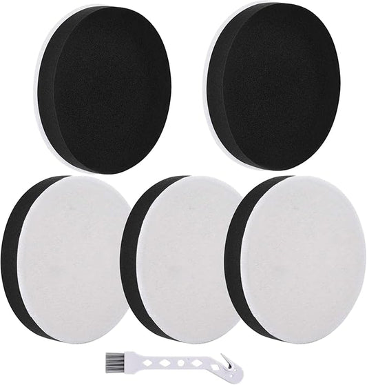 Filters Replacement for Eureka neu10ae4 neu10ae5 Airspeed Compact Bagless Upright Vacuum NEU100 NEU102 Series,Compare to Part # E0106, 5 Pack