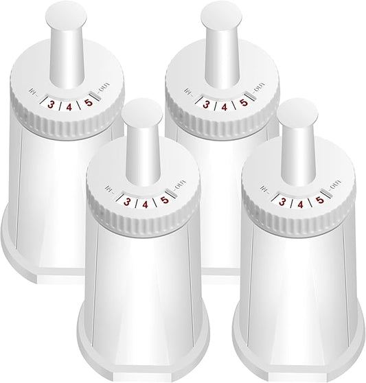 TOMOON Water Filter Replacement for Breville Espresso Machines Barista Touch BES880, Barista Pro BES878,Oracle Touch BES990,Oracle BES980,Dual Boiler BES920 Bambino ClaroSwiss Sage,4 Pack