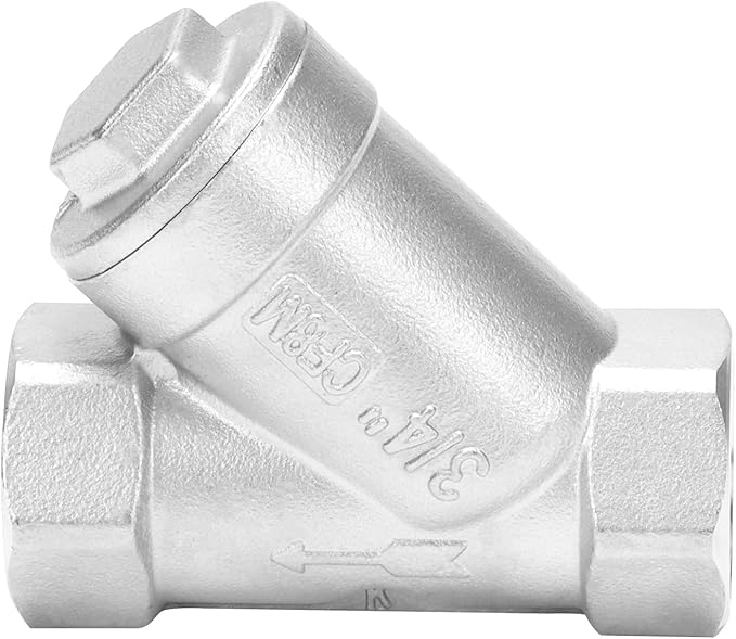 3/4 Inch Wye Strainer 100 Mesh Screen Filter Valve - 800 WOG SUS316 CF8M