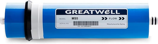 iSpring MS5 500GPD Reverse Osmosis (RO) Membrane Replacement 3.0" x 11.7", Fits RCS5T, Updated Version