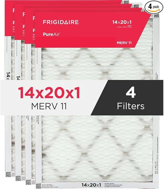 Frigidaire PureAir® 14x20x1 MERV 11 HVAC Air Filter - 4 PK
