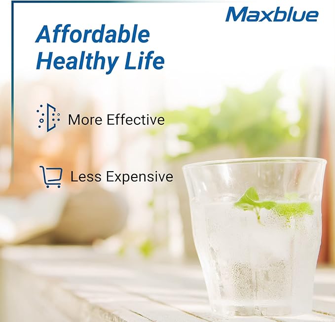 Maxblue DA97-17376B Refrigerator Water Filter, Compatible with Samsung® HAF-QIN/EXP, DA97-08006C, HAF-QIN, RF23M8070SR, RF28R7201SR, RF28R7351SG, MB-F45