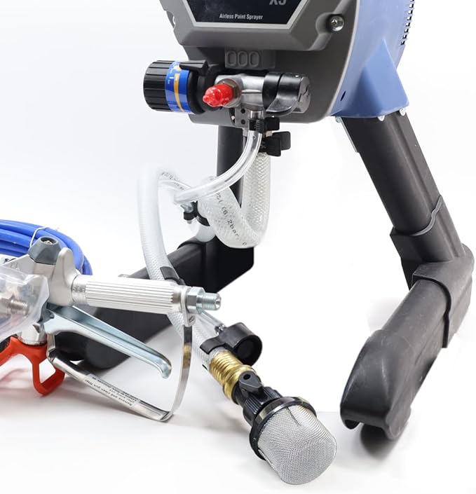 2PCS 288716 3/4 Replacement Inlet Strainer with 5PCS 288749 60-Mesh SG2/SG3 Spray Gun Filter Combo Kit for Airless Paint Sprayers