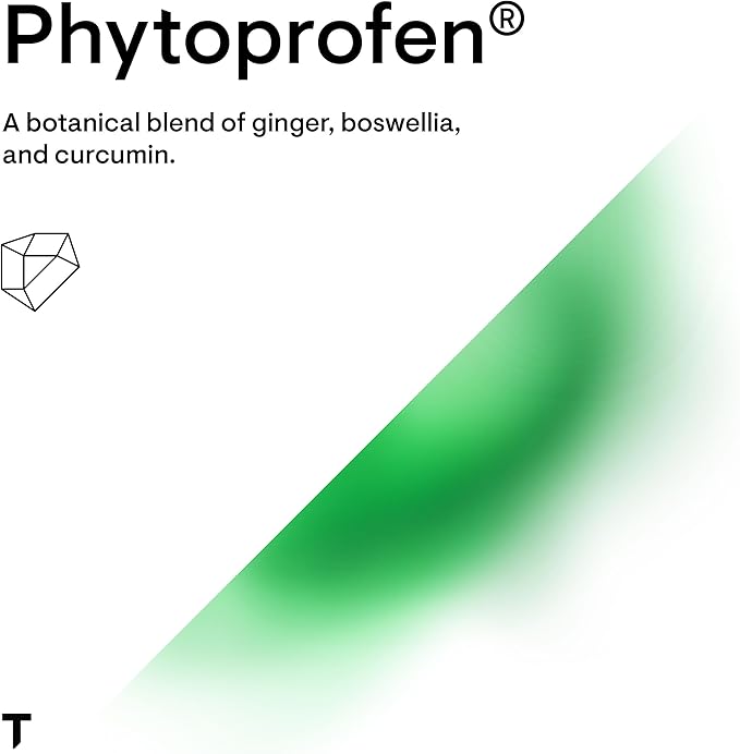 THORNE - Phytoprofen - Botanical Blend of Ginger, Boswellia, and Curcumin - Supports Healthy Cytokine Balance and Recovery After Injury or Surgery* - Gluten-Free, Soy-Free, Dairy-Free - 60 Capsules